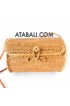 Ata big barrel bag with ribbon